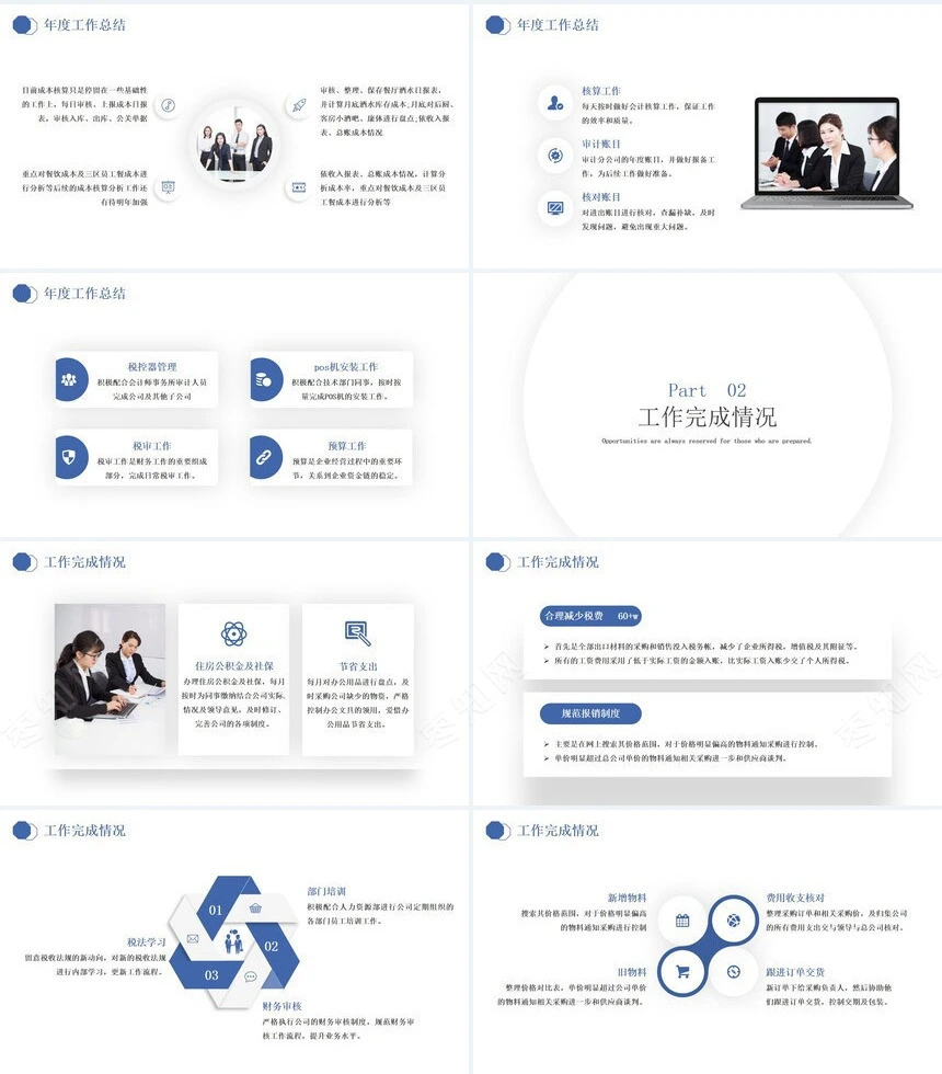 简约年终述职报告年终工作总结述职报告商务汇报工作计划