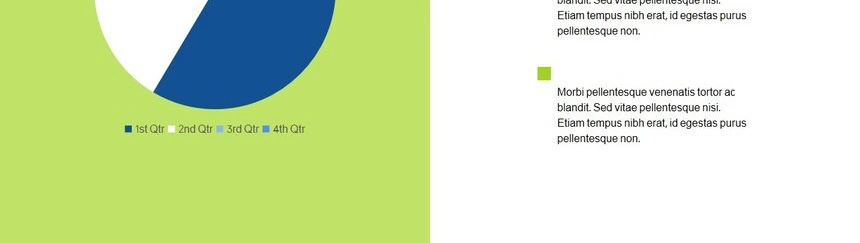 时尚绿色欧美风通用PPT模板