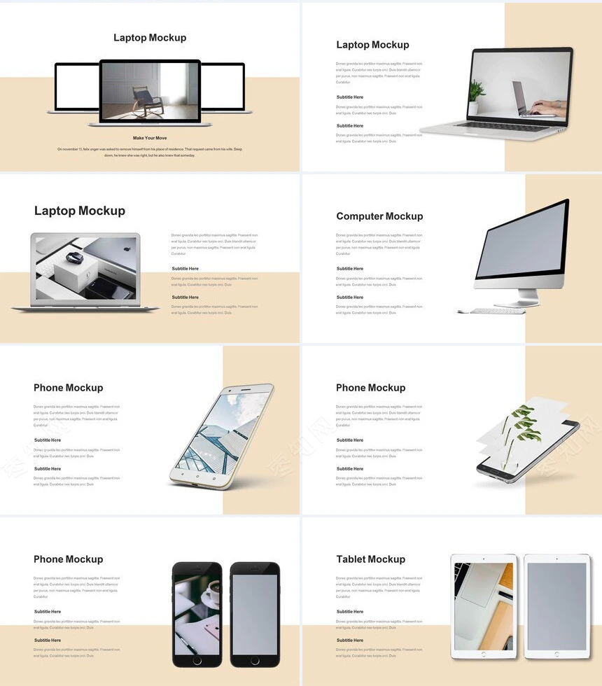 欧美商务瑜伽健身户外运动通用PPT模板PPT模板