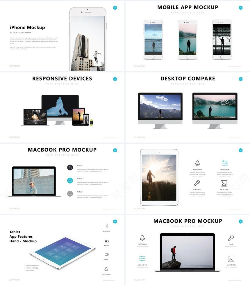 高端欧美广告策划摄影设计品牌宣传PPT模板