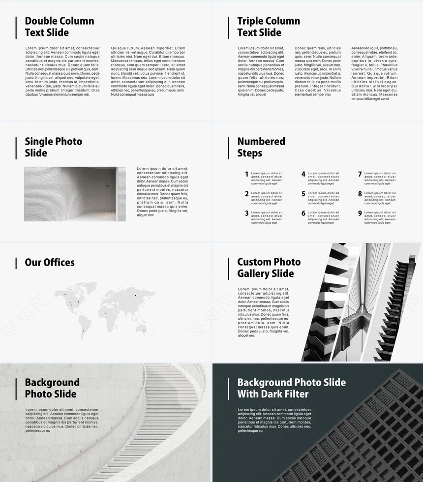 北欧杂志风轻奢家居设计策划PPT模板