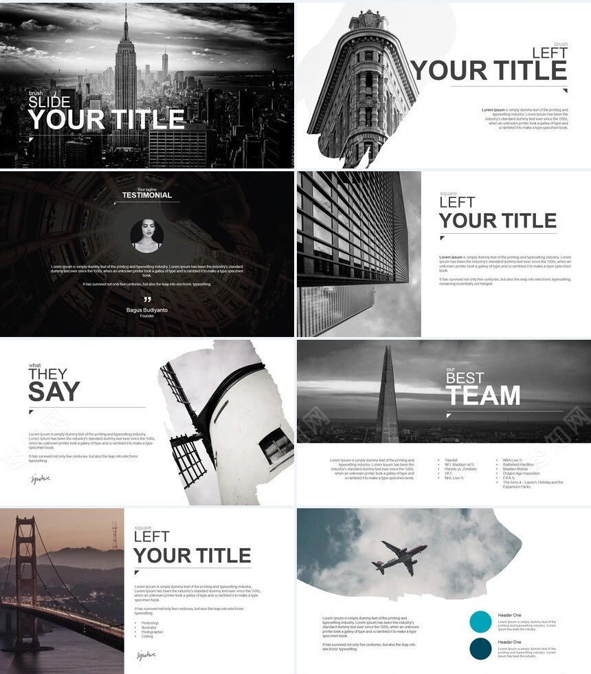 北欧风文艺感觉品牌宣传商业计划书产品发布PPT模板