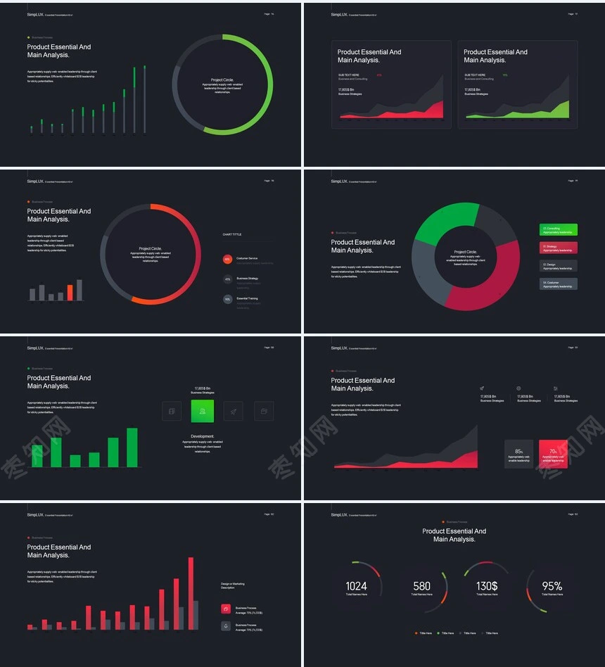 高端品牌宣传北欧风表格数据商业计划书产品发布PPT模板