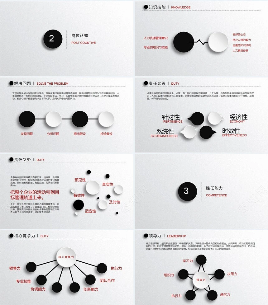 竞聘简历通用PPT模板(38)
