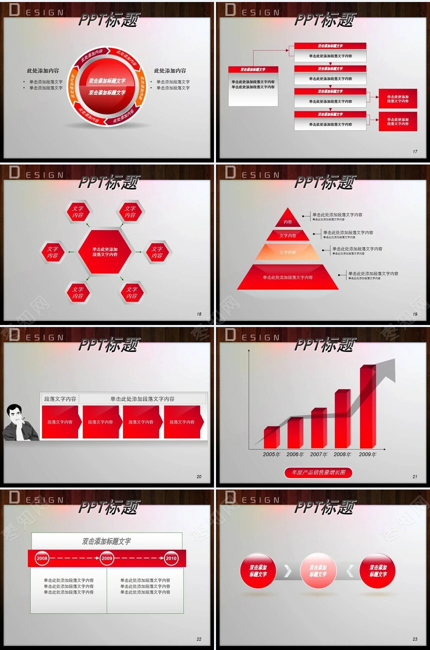 54青年节通用PPT模板