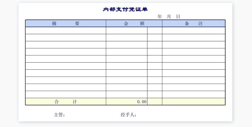 收款、付款管理表格以及日报表、月报表等大全