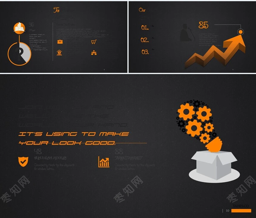 10款欧美思维导可视化图表