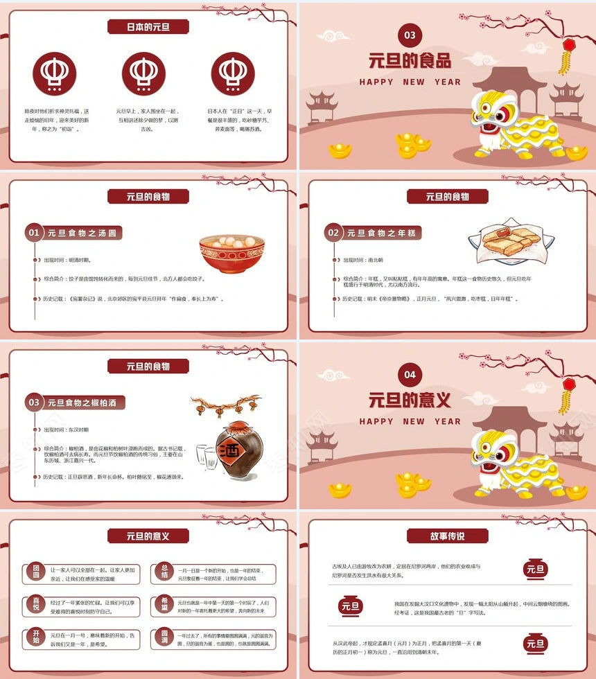 年终总结新年计划述职报告通用PPT模板(22)